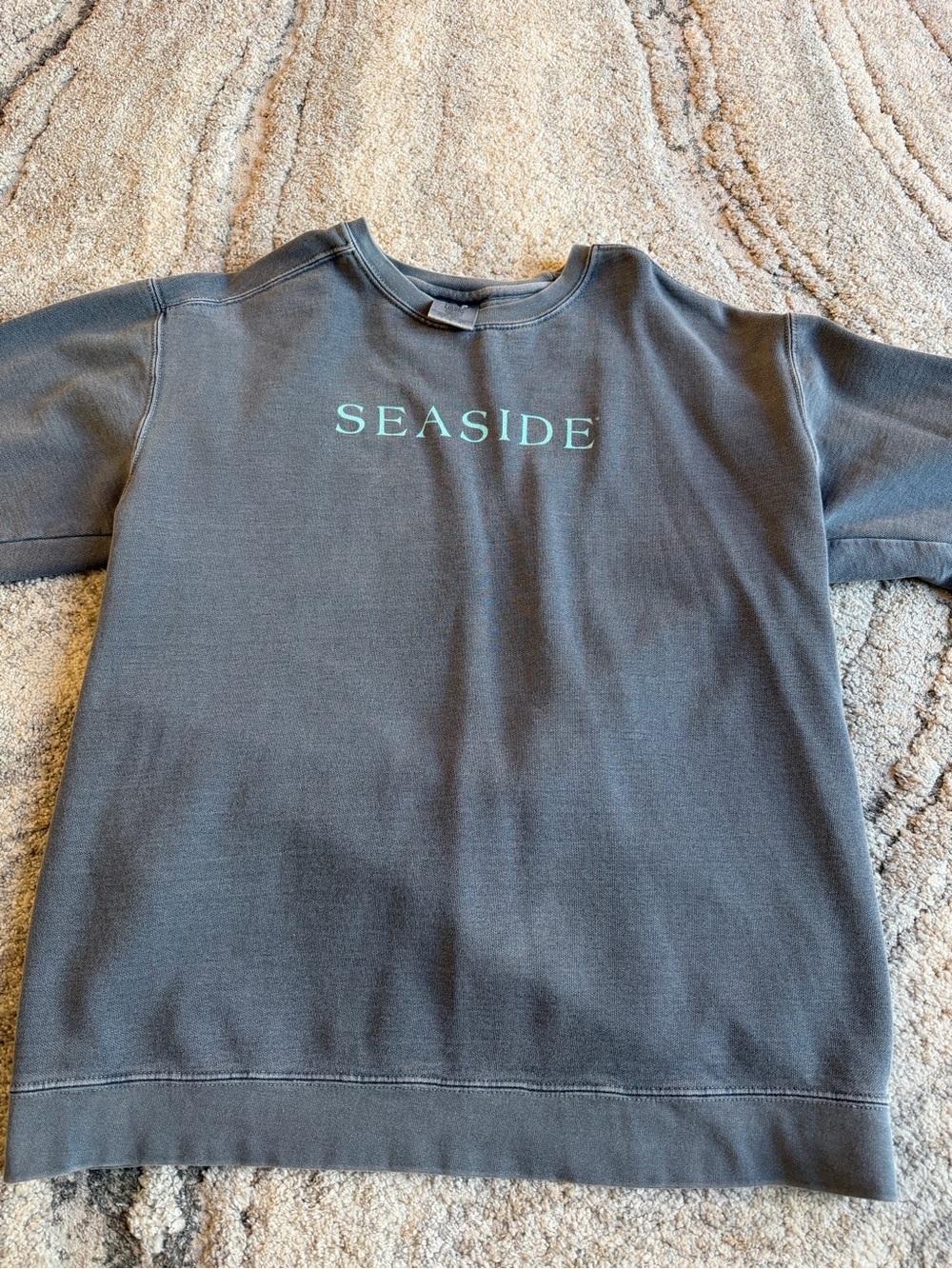 Seaside Graphic Sweatshirt - Slate Gray